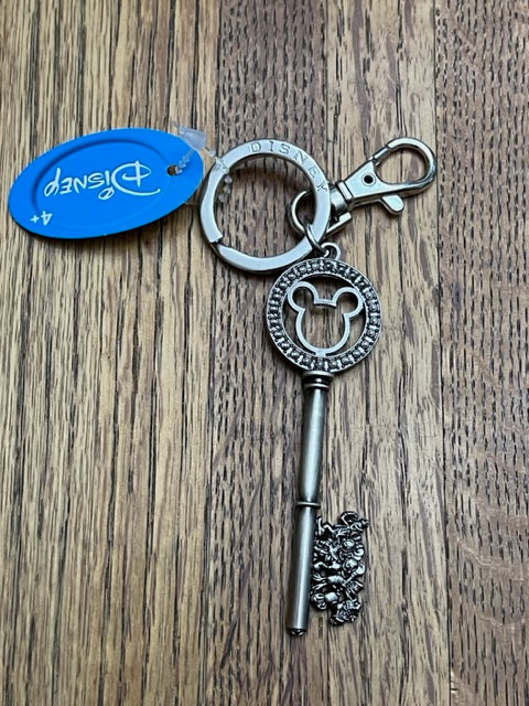 Officially Licensed Disney Brass/Pewter Keychain - Masterkey