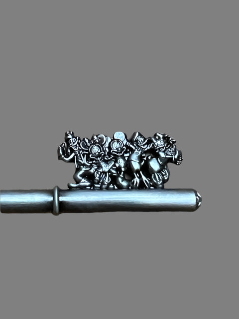 Officially Licensed Disney Brass/Pewter Keychain - Masterkey