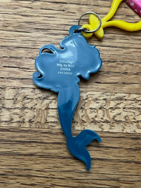 Officially Licensed Disney Ariel Lasered Key Ring