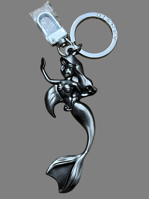 Officially Licensed Disney Brass/Pewter Keychain - Ariel