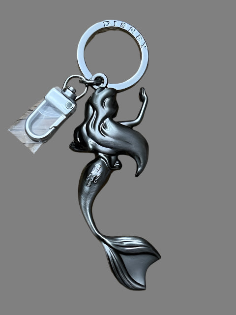 Officially Licensed Disney Brass/Pewter Keychain - Ariel