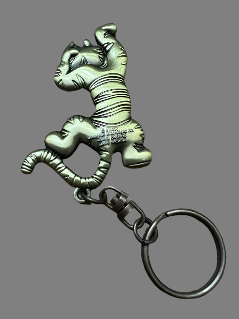 Officially Licensed Disney Brass/Pewter Keychain - Tigger