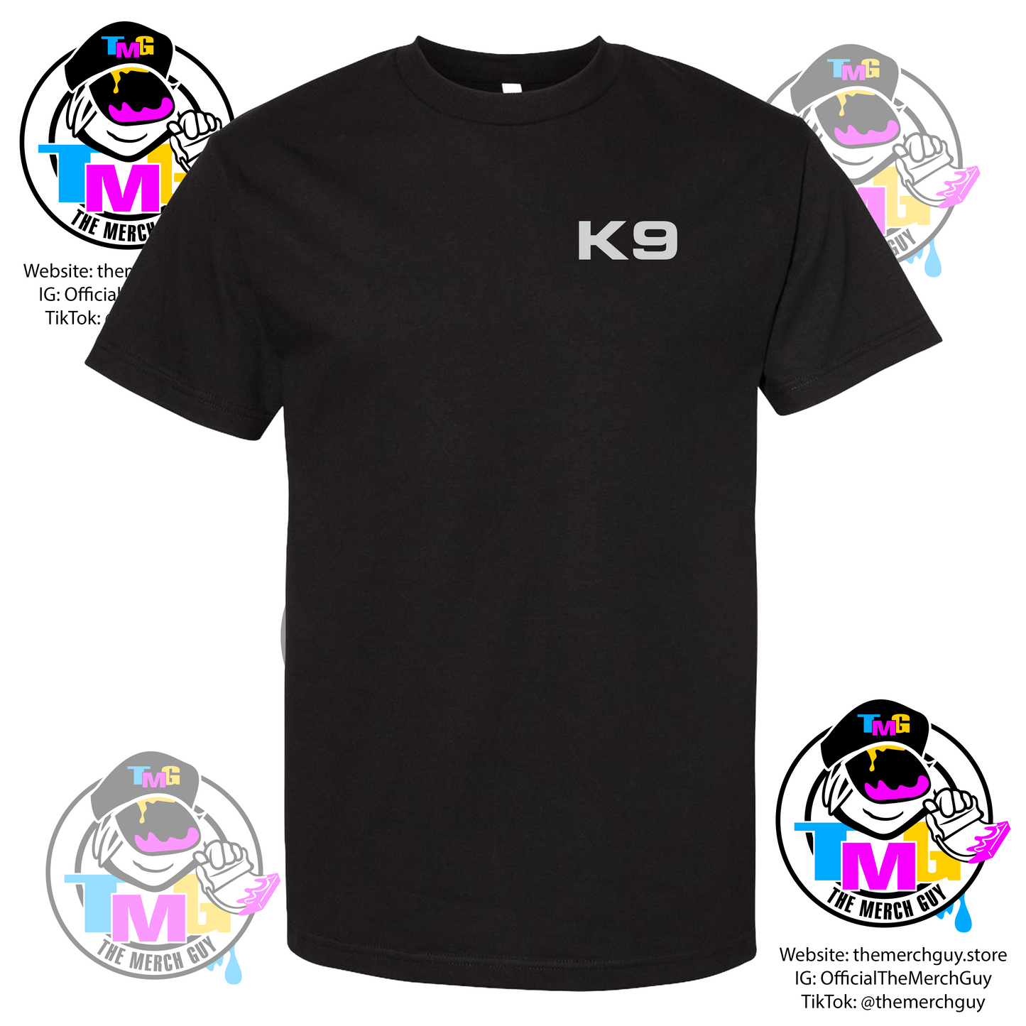 Belgian Malinois Head K9 T-Shirt