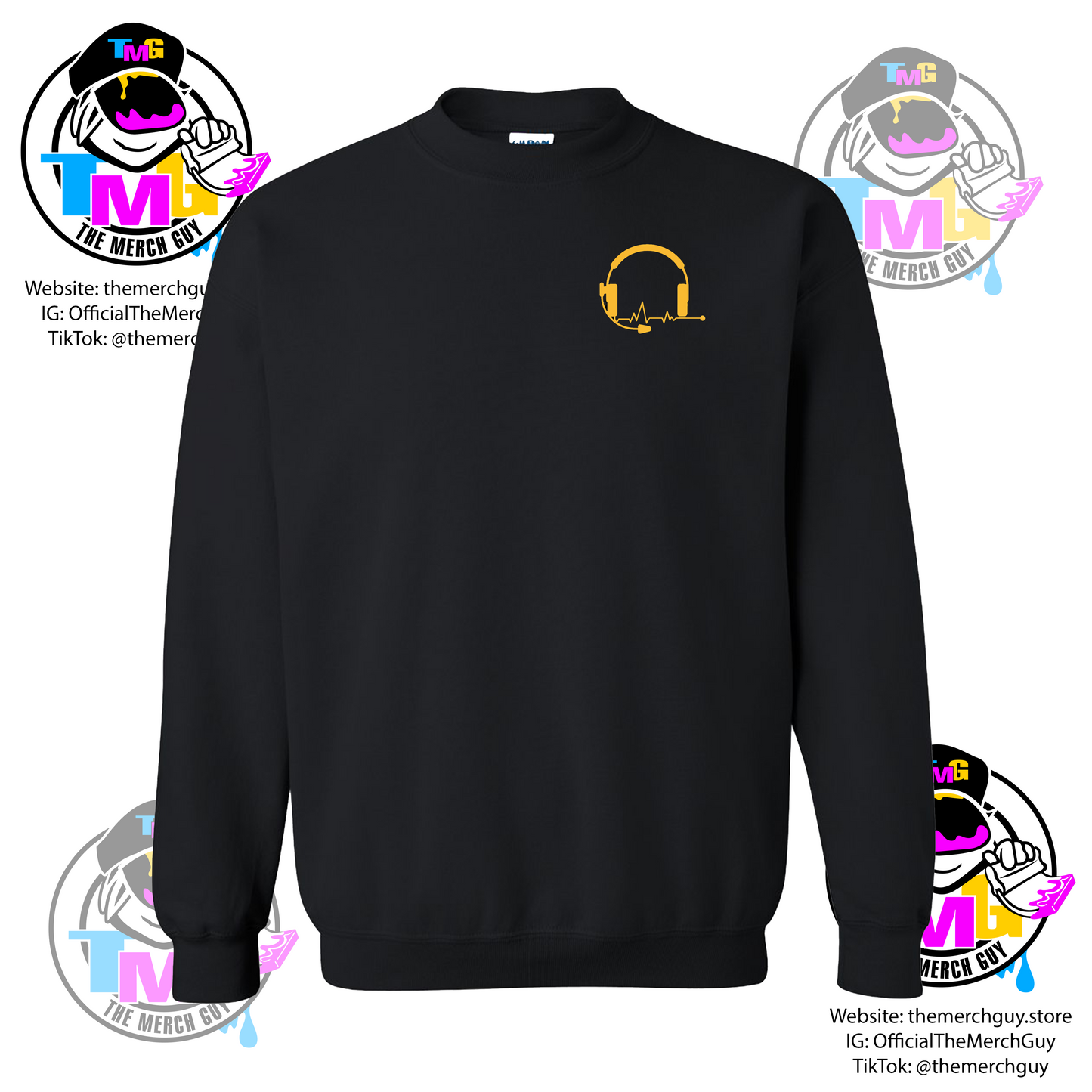 Playground Monitor Sweater - Dispatcher, 911 Communications, Gold Line, Funny Dispatch, Dispatcher Gift (Copy)