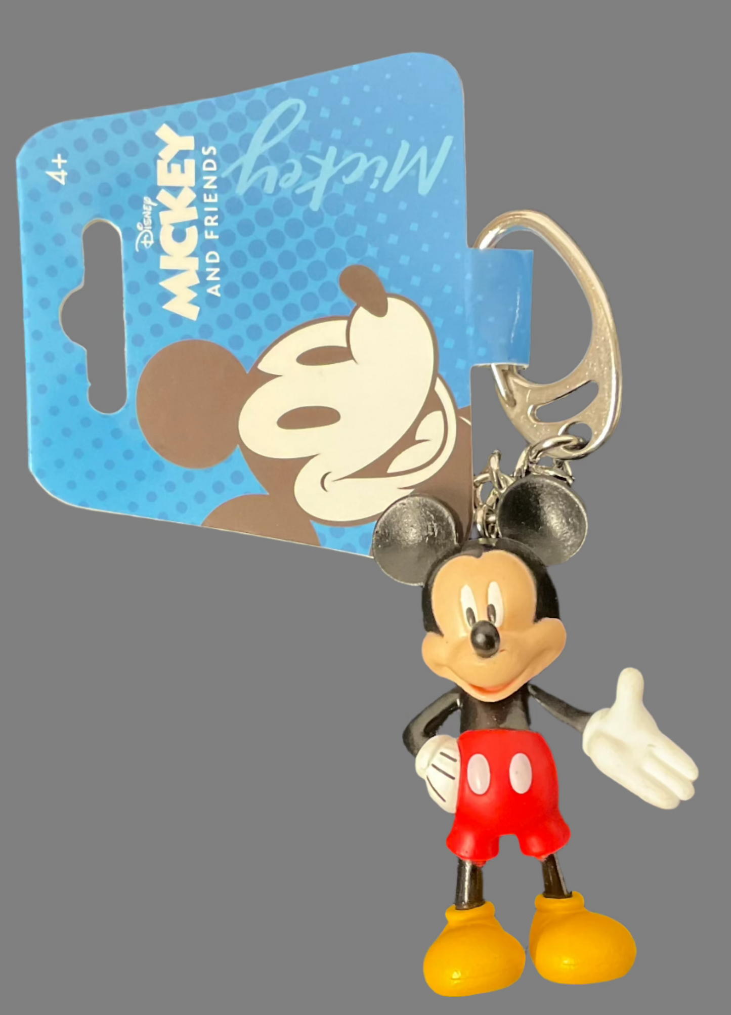 Officially Licensed Disney Mickey PVC Key Ring