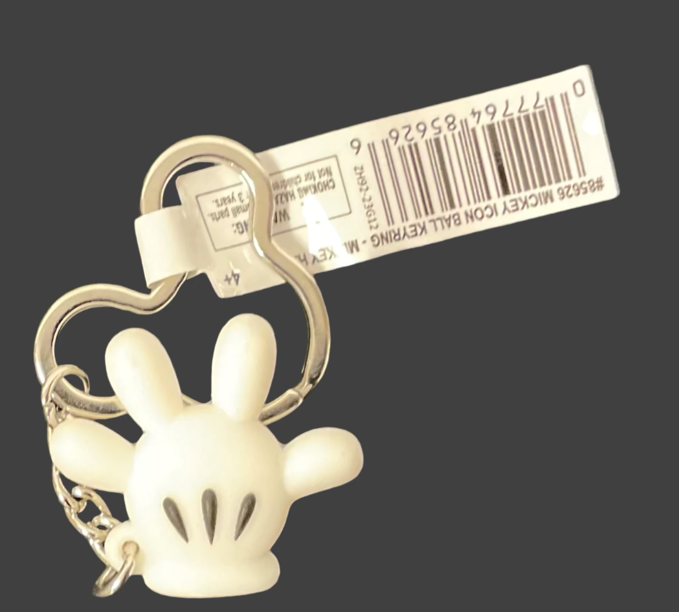 Officially Licensed Disney Mickey Hand Icon Key Ring