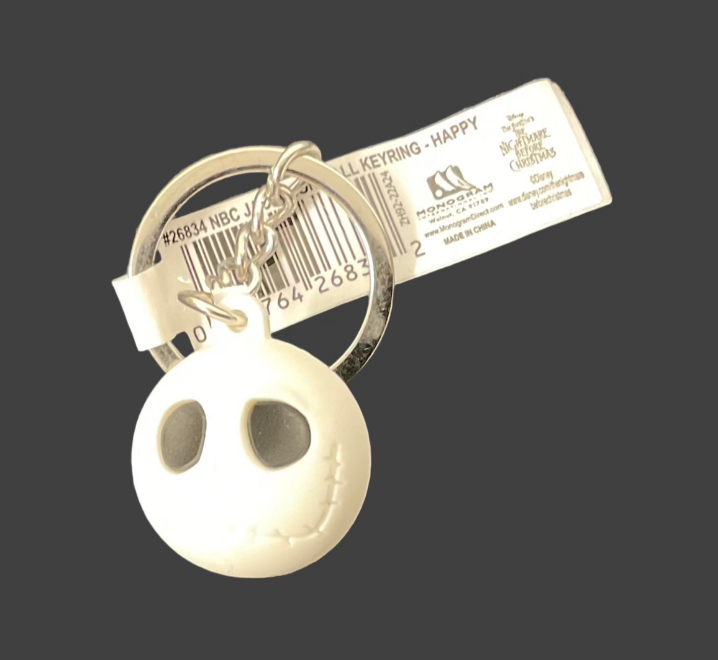 Officially Licensed Disney Jack Icon Key Ring