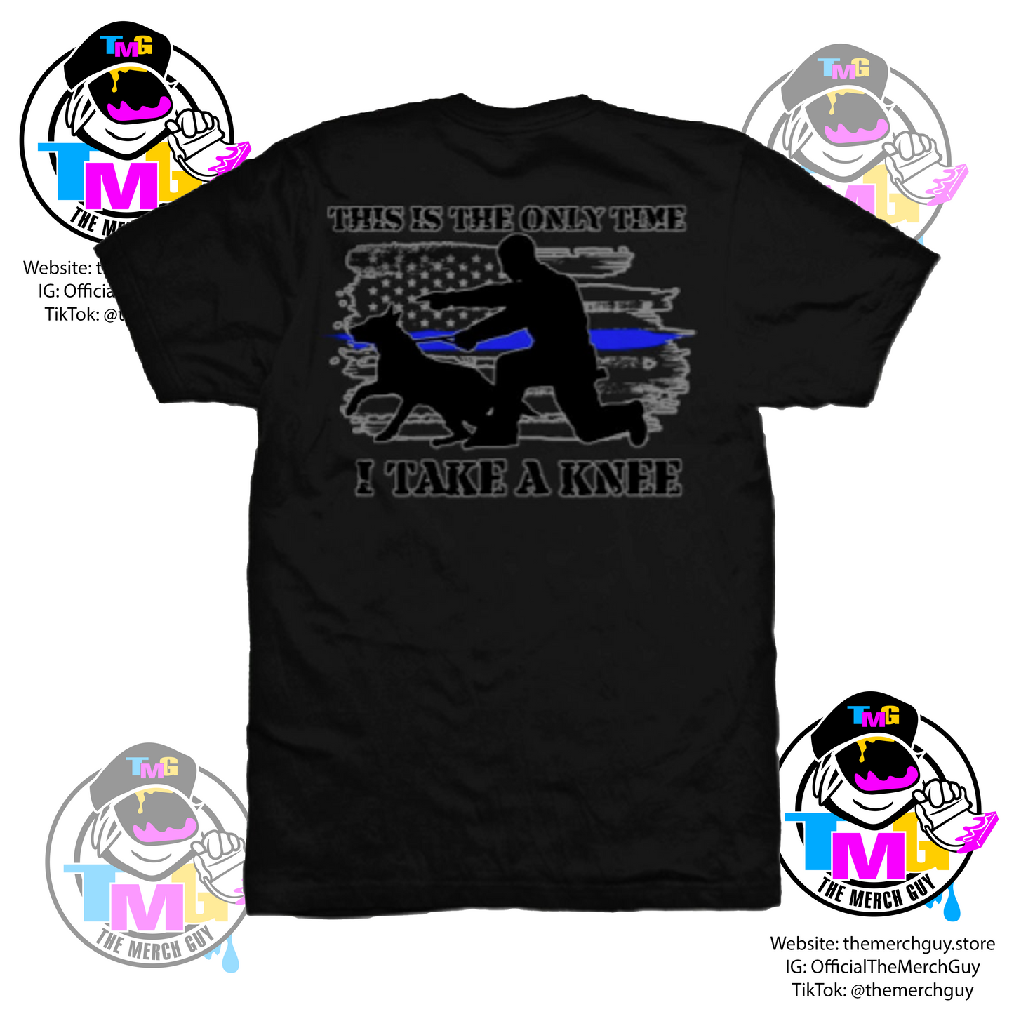 Take A Knee K9 T-Shirt
