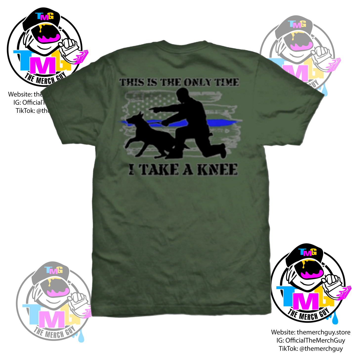 Take A Knee K9 T-Shirt