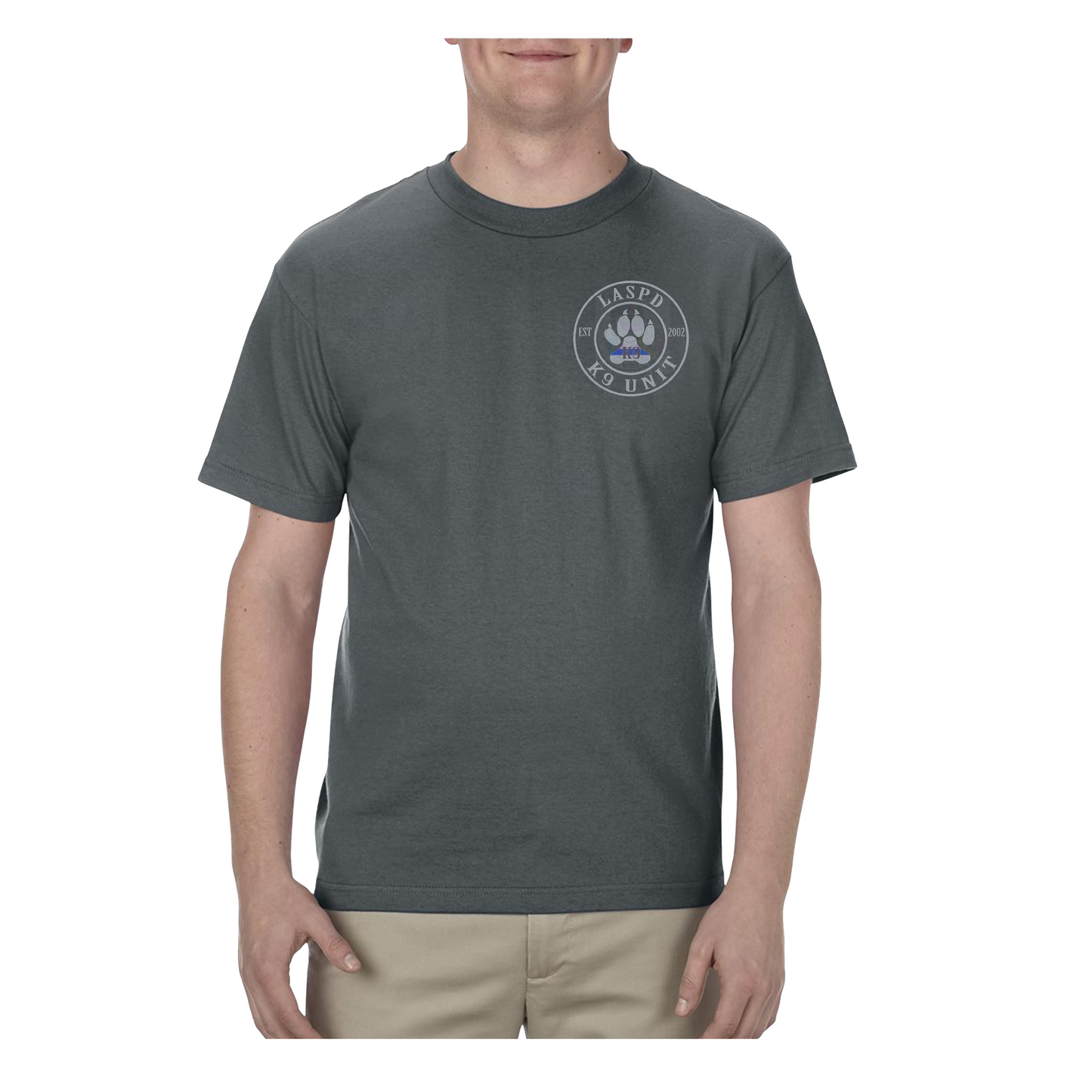 Los Angeles School Police Department K9 Crew Neck T-Shirt