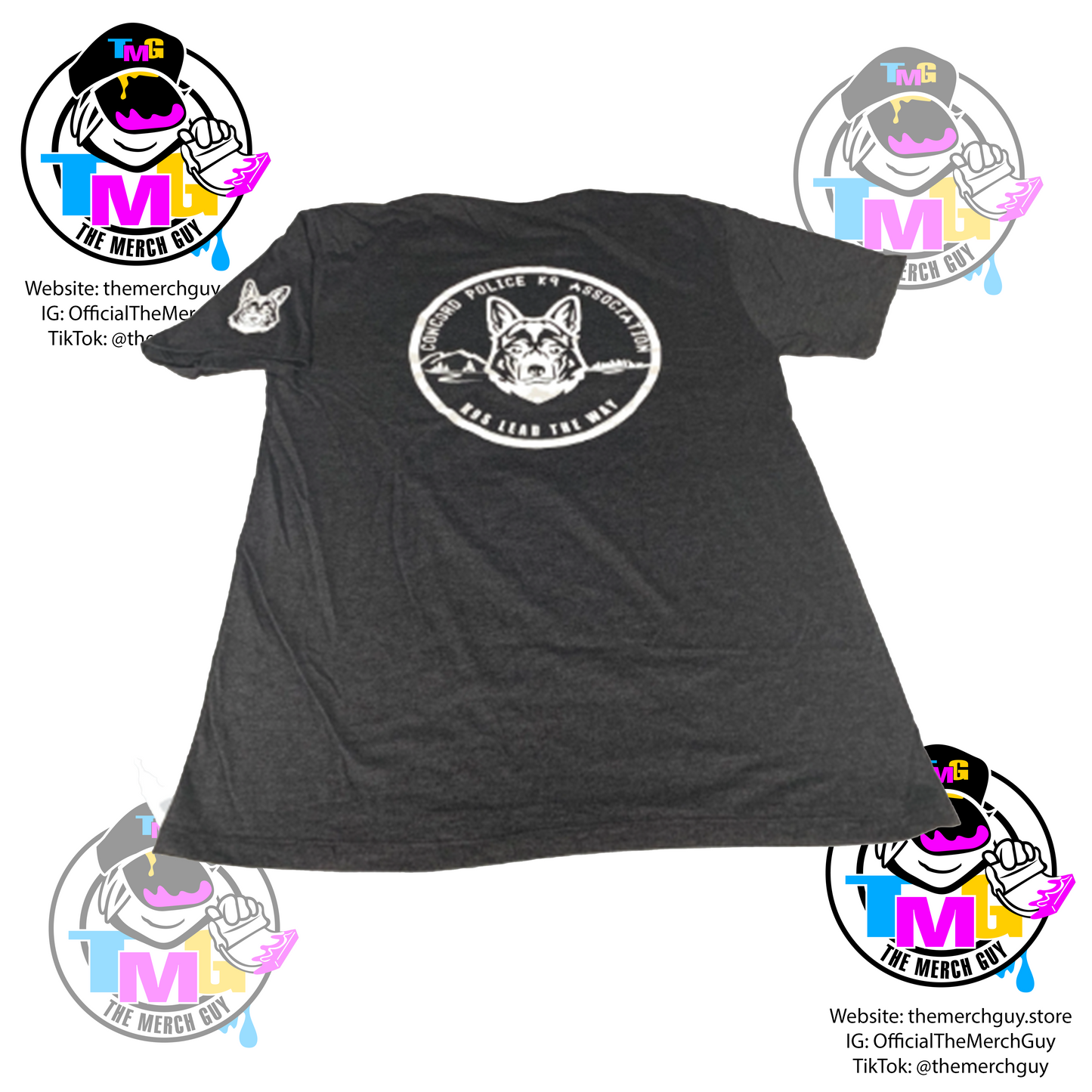 Concord Police Department Original K9 T-Shirt