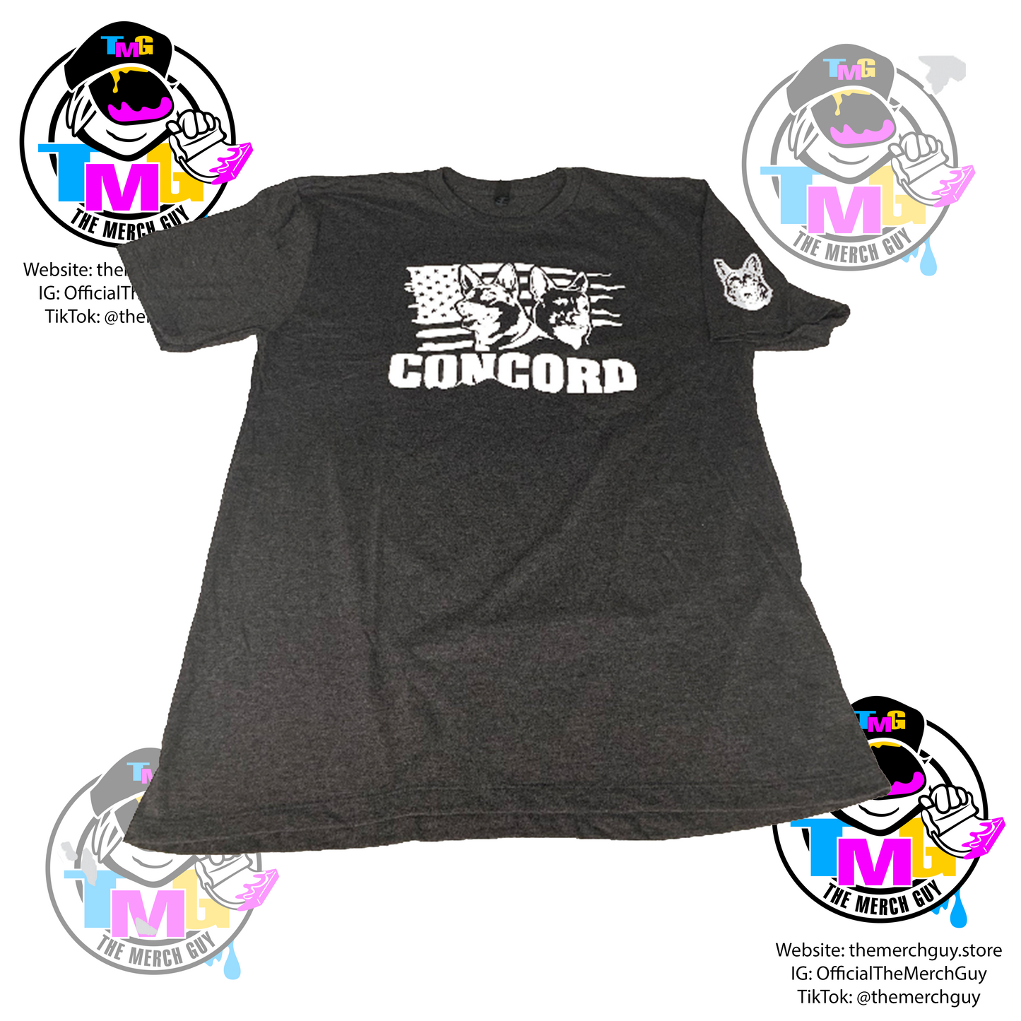 Concord Police Department Original K9 T-Shirt