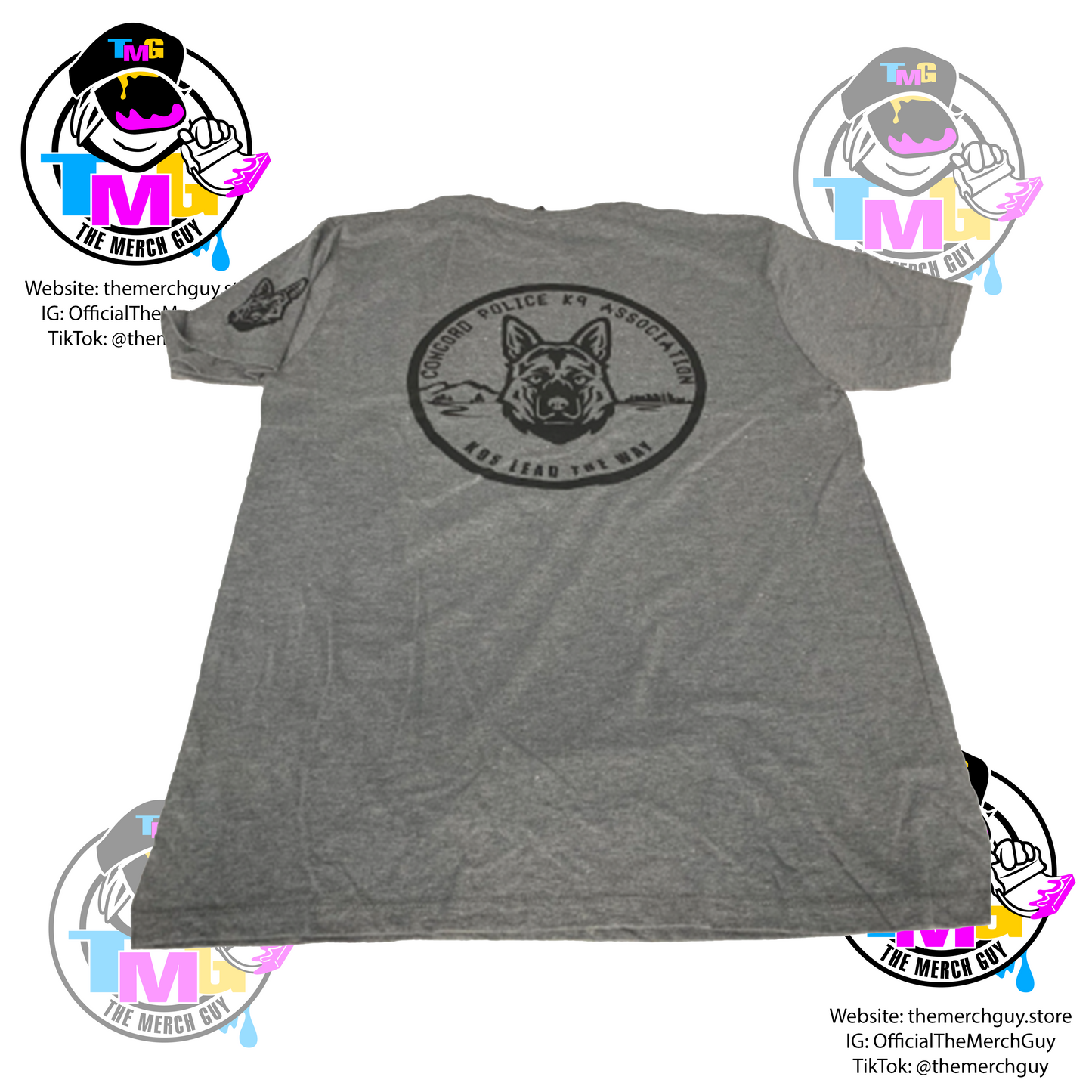 Concord Police Department Original K9 T-Shirt