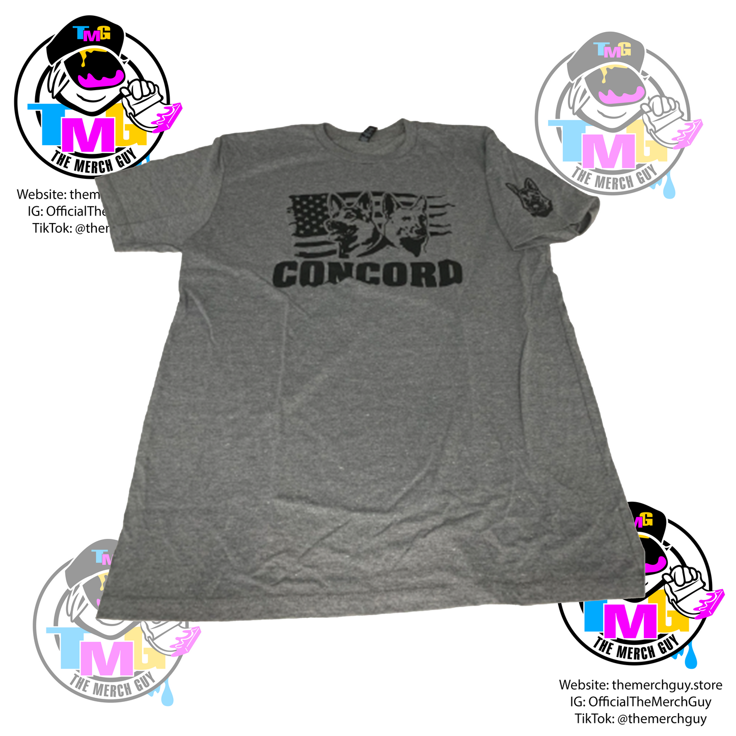 Concord Police Department Original K9 T-Shirt