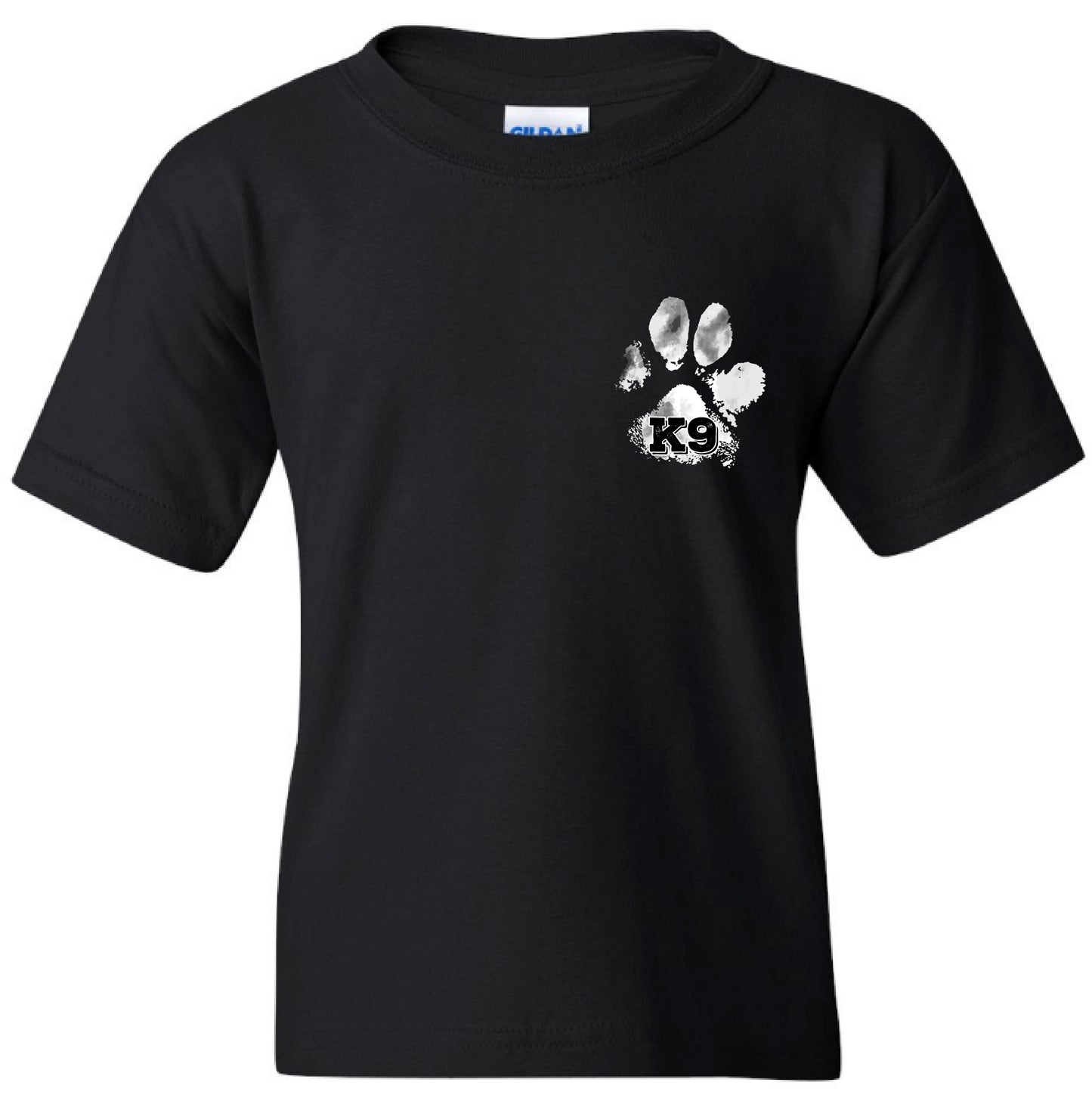 Paws and Jaws Enforcing Laws Men's Crew Neck T-Shirt