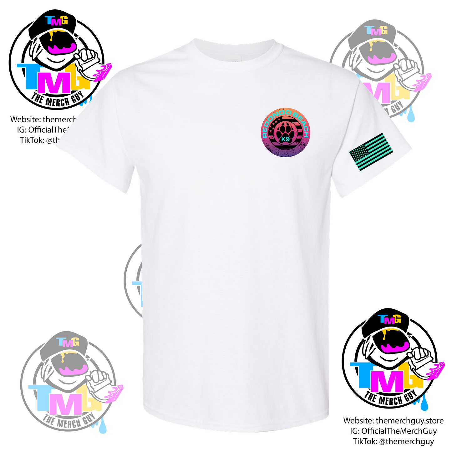 Redondo Beach Police K9 2026 Design T-Shirt