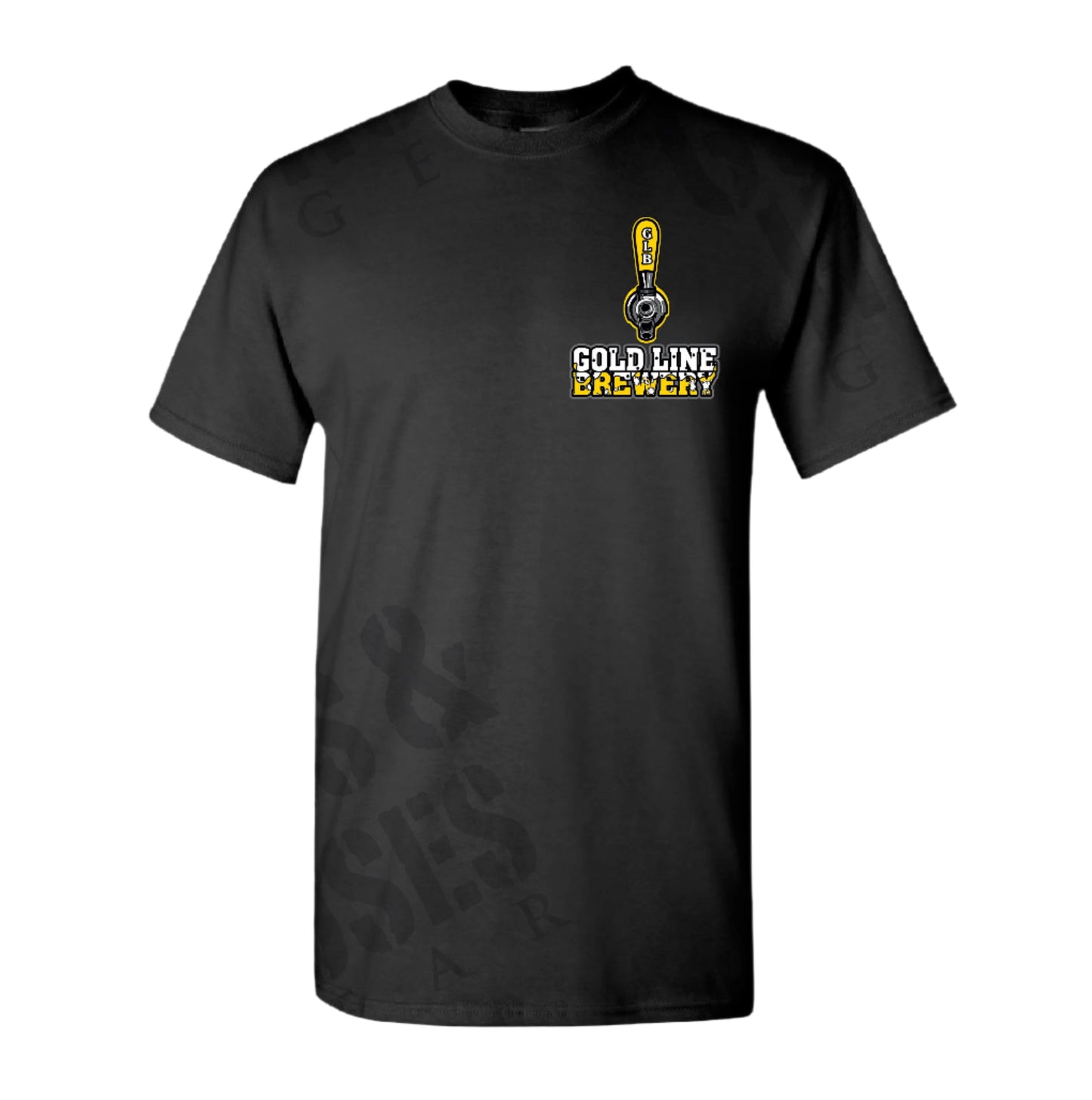 Gold Line Brewery T-Shirt - Thin Gold Line, Dispatcher, Police Dispatcher, EMS Dispatcher, Fire Dispatcher, 9-1-1 Dispatcher