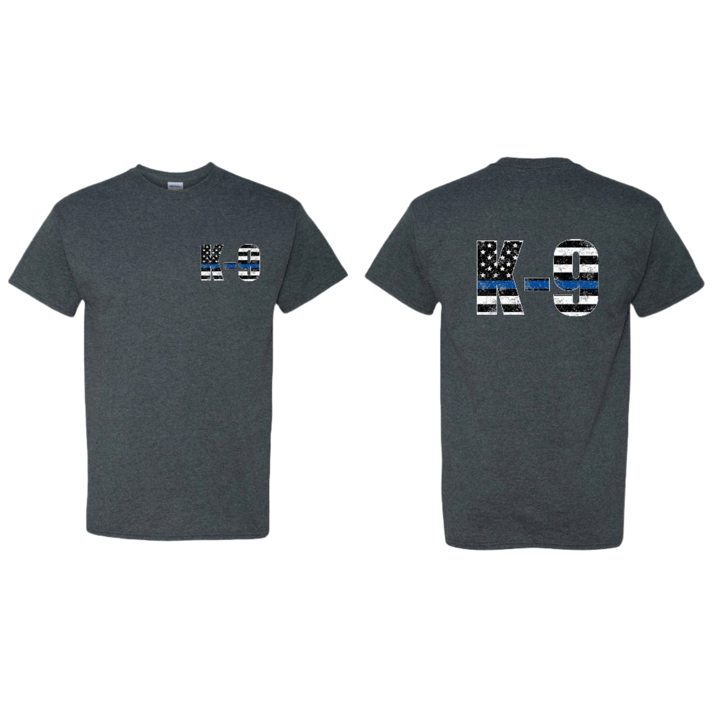 K-9 USA Thin Blue Line (Men's) T-Shirt, Police K9 T-Shirt, K9 T-Shirt