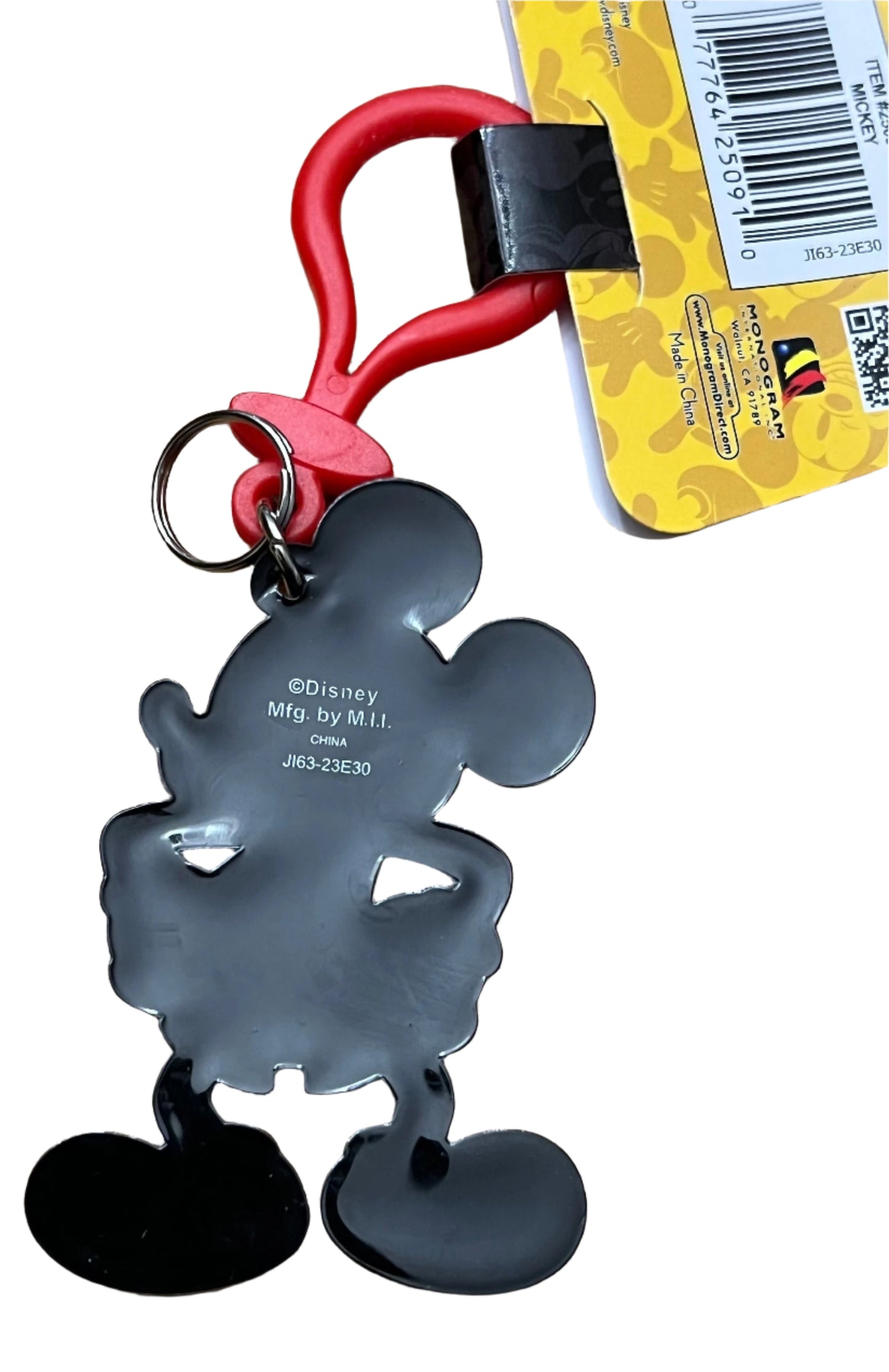 Officially Licensed Disney Mickey Classic Lasered Key Ring