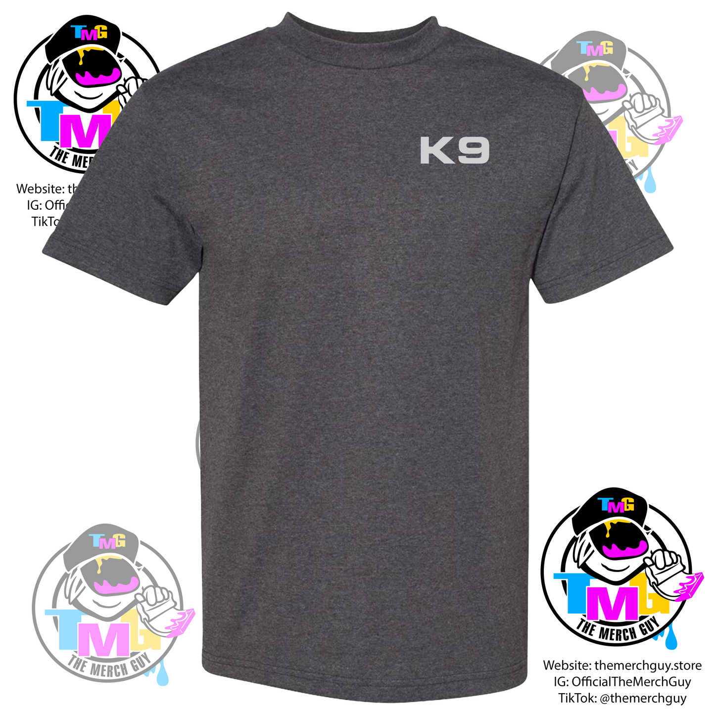 Belgian Malinois Head K9 T-Shirt