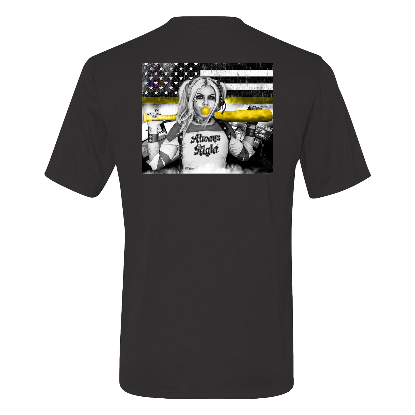 911 Dispatcher Always Right Crew Neck T-Shirt