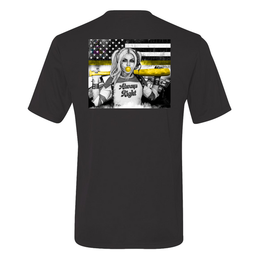 911 Dispatcher Always Right Crew Neck T-Shirt
