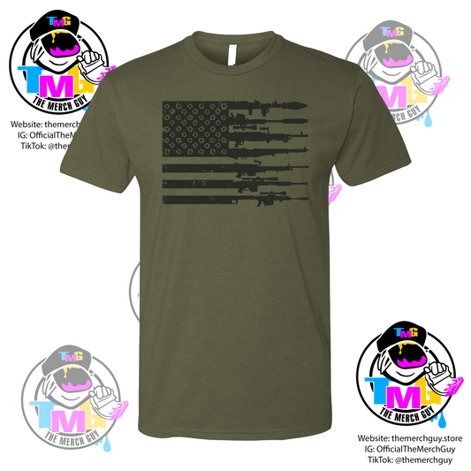 Rifle Flag T-Shirt