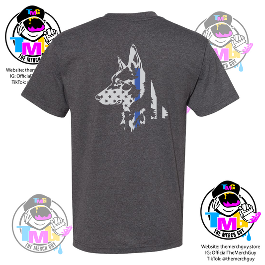 Belgian Malinois Head K9 T-Shirt