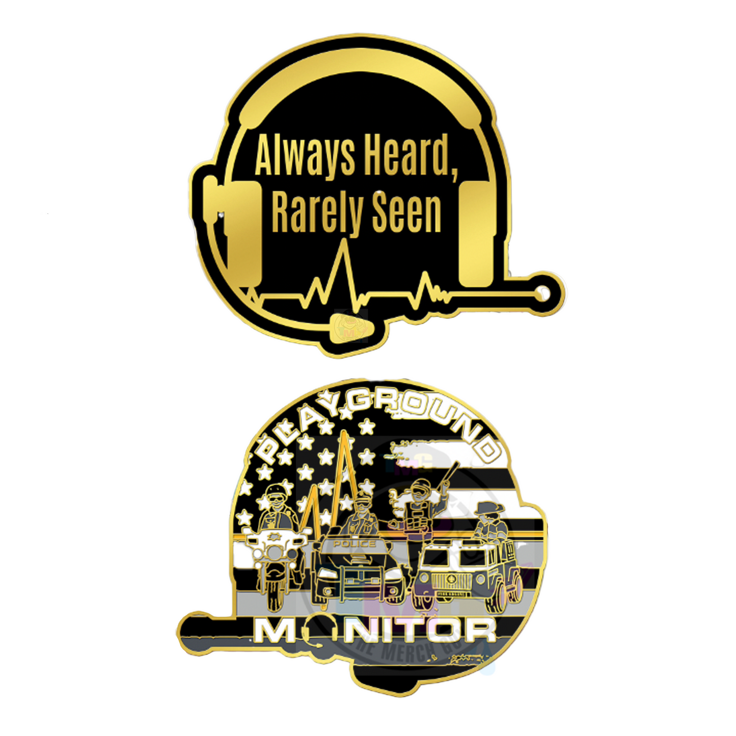 Always Heard, Rarely Seen Dispatcher Challenge Coin