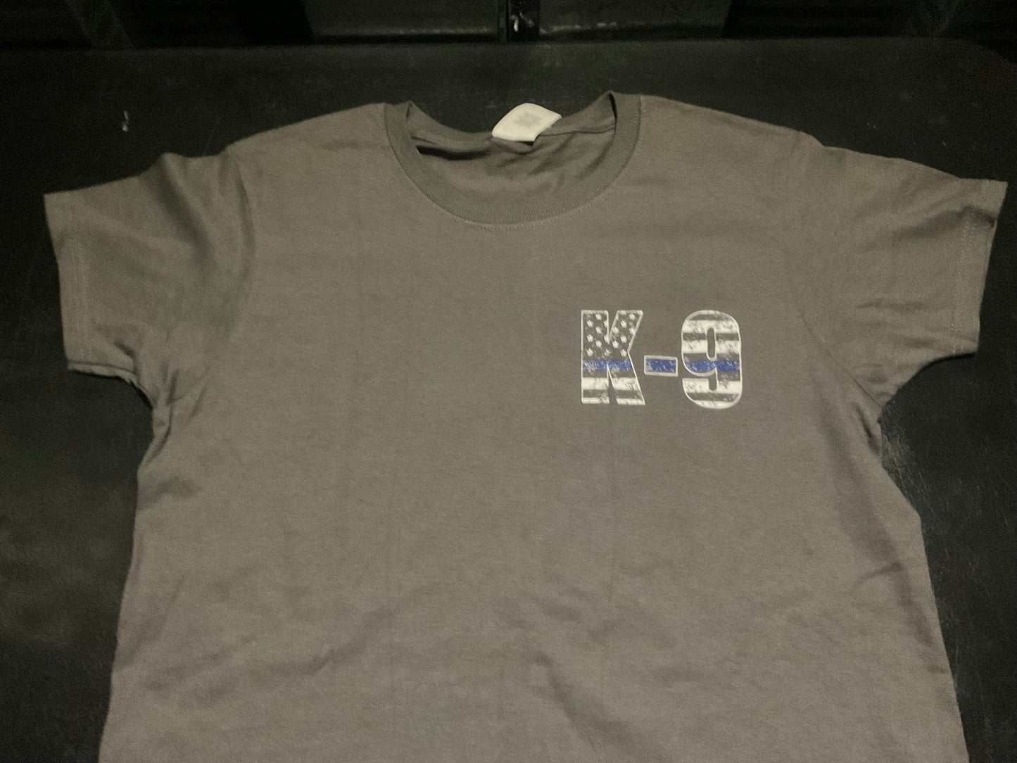 Police "K9" on Lady's Crew Neck T-Shirt