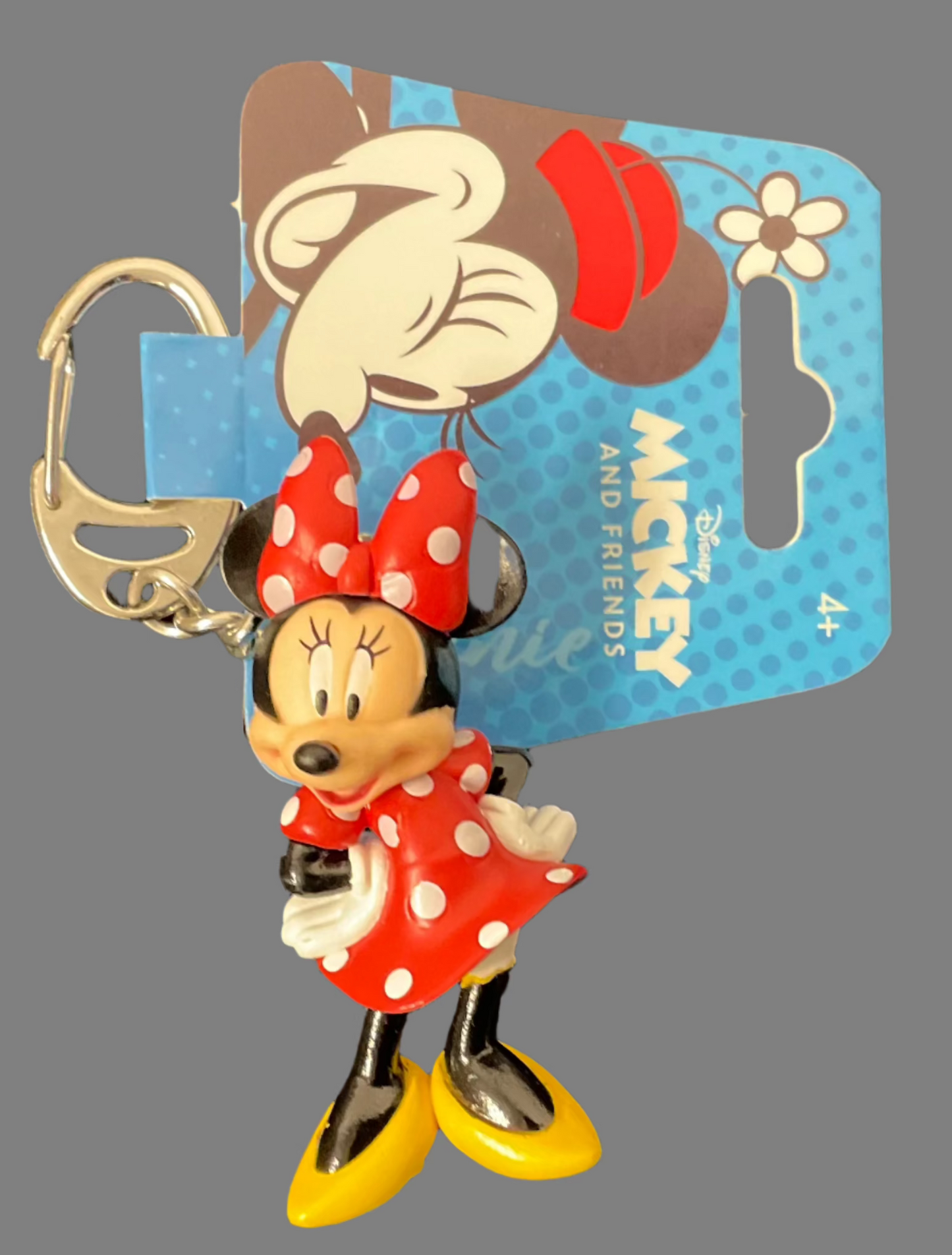 Officially Licensed Disney Minnie PVC Key Ring