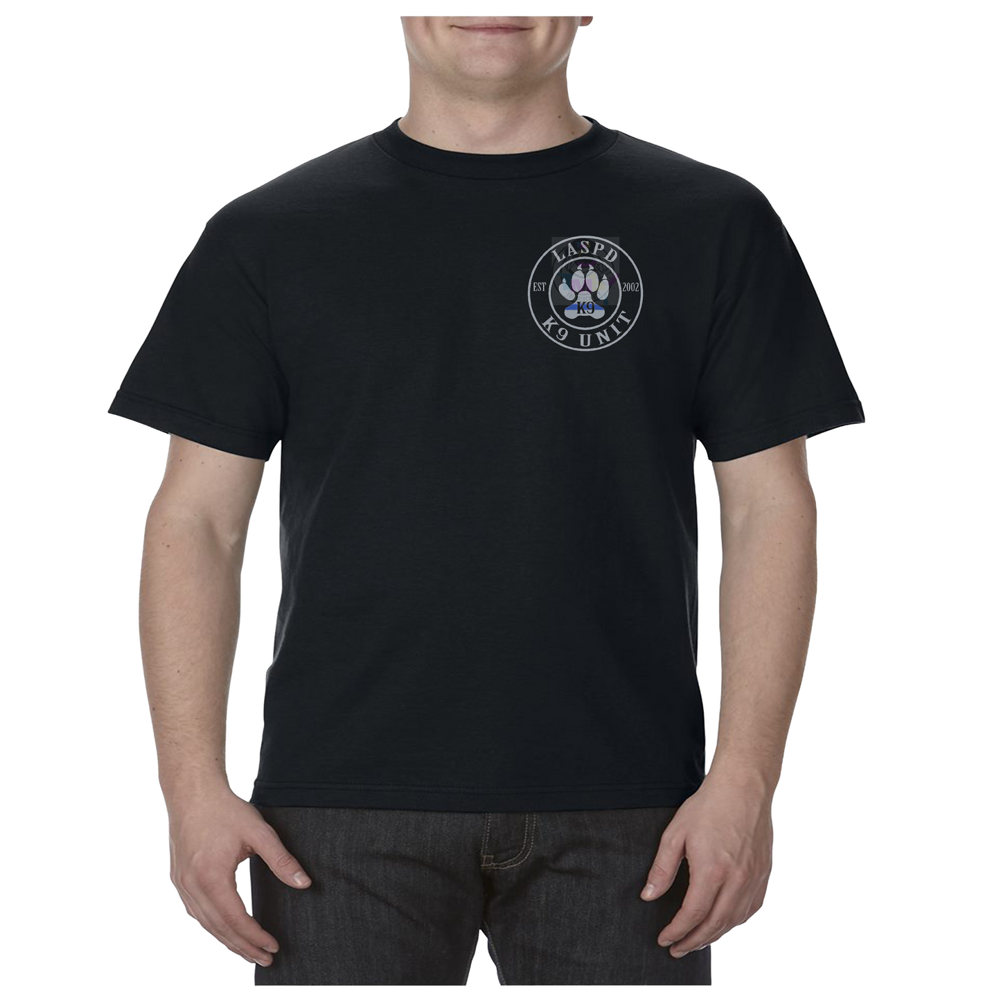 Los Angeles School Police Department K9 Crew Neck T-Shirt