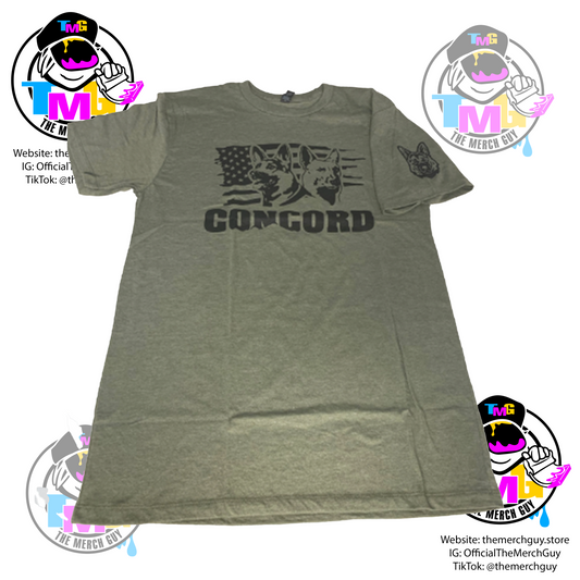 Concord Police Department Original K9 T-Shirt