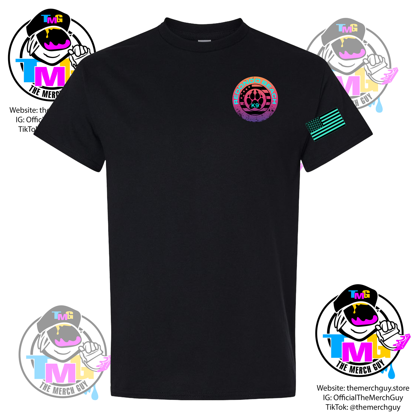 Redondo Beach Police K9 2026 Design T-Shirt