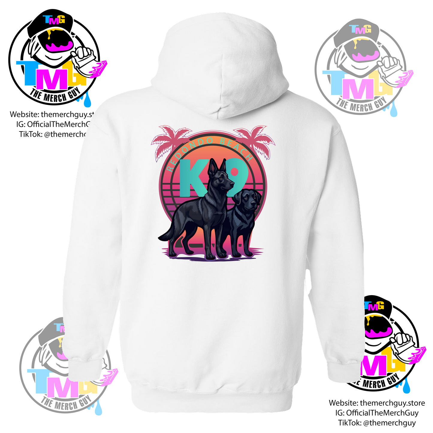 Redondo Beach Police K9 2026 Design Hoodies