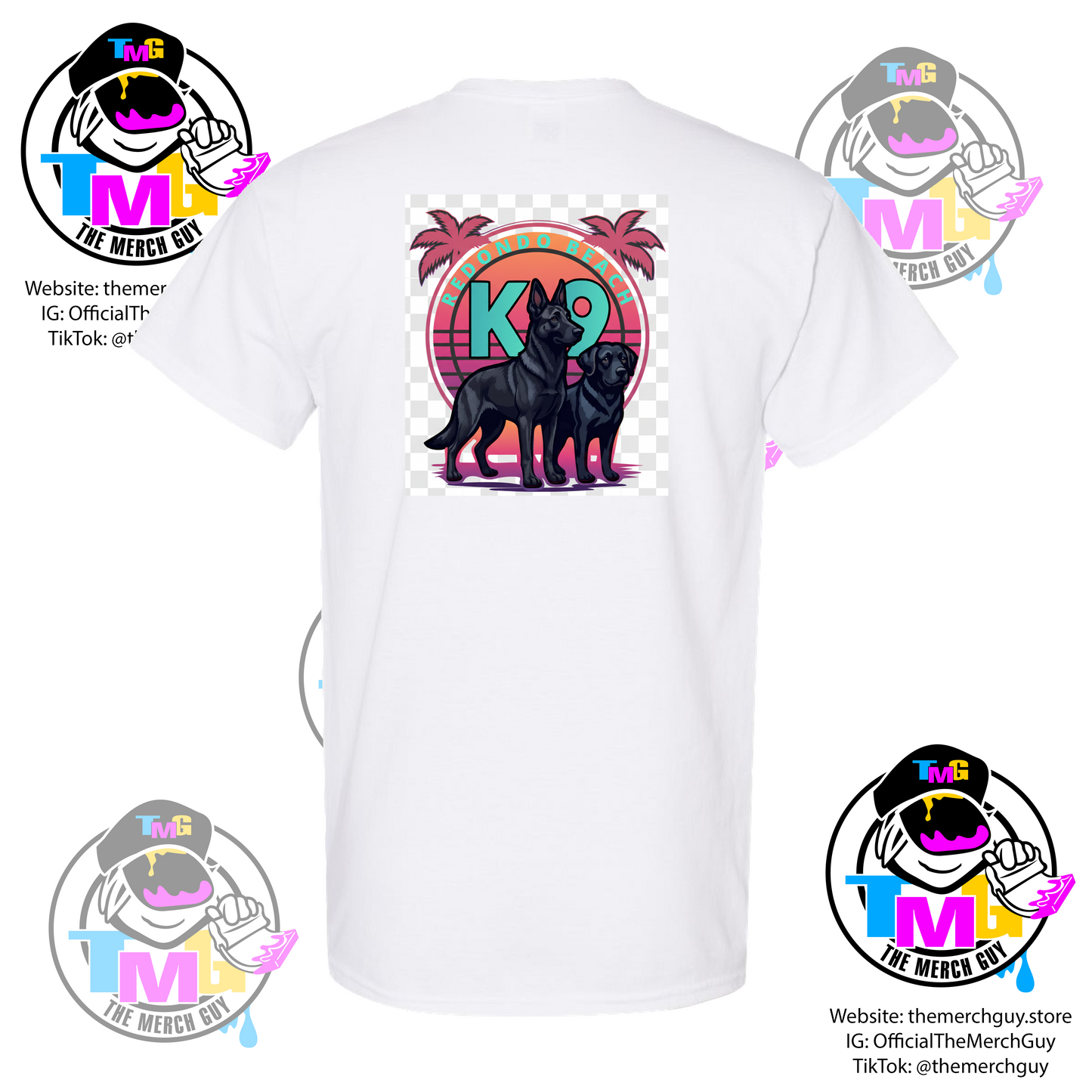 Redondo Beach Police K9 2026 Design T-Shirt