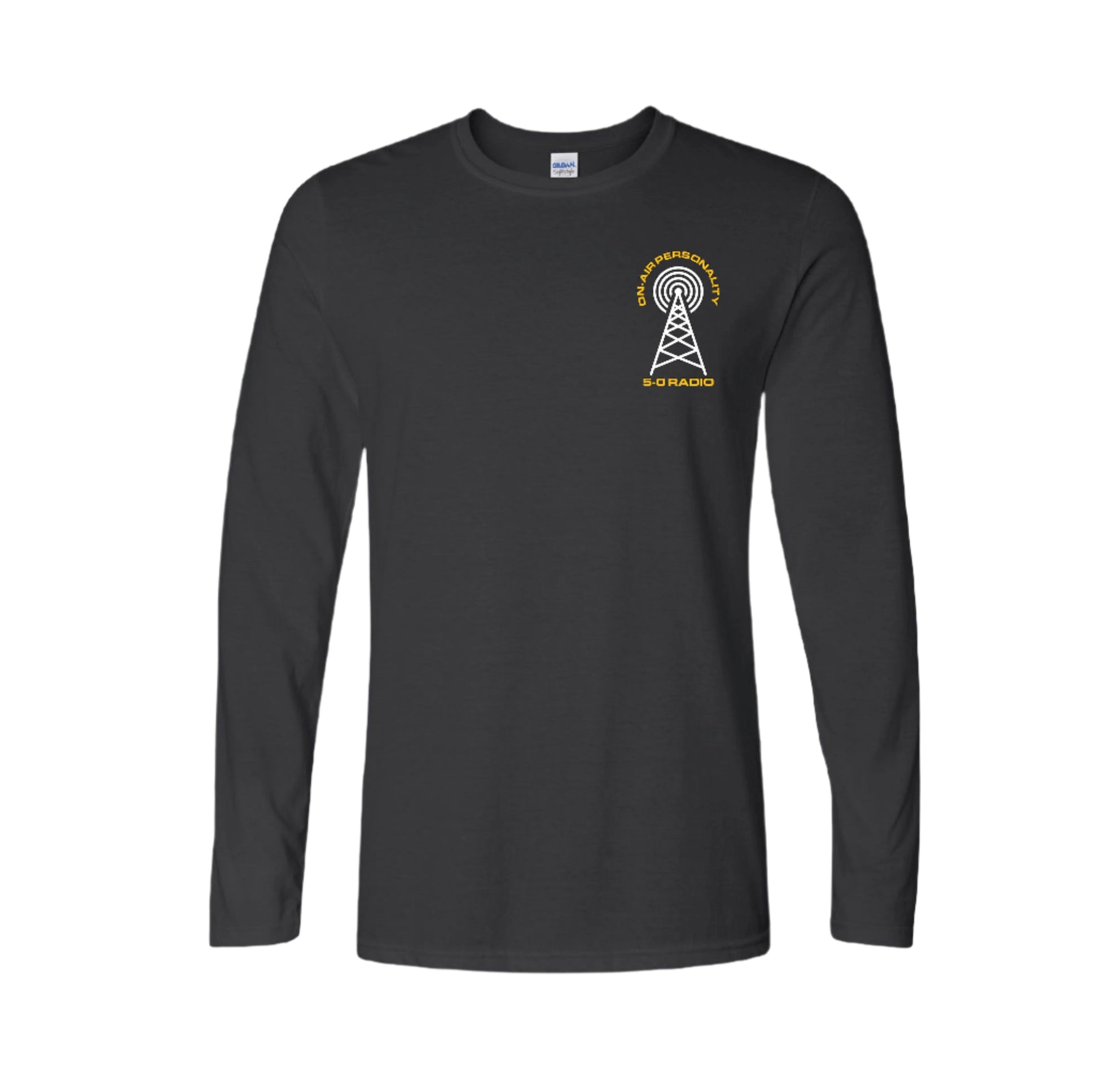 On-Air Personality Dispatcher T-Shirt - 911 Communications, Gold Line, Funny Dispatch